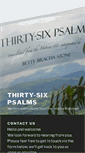 Mobile Screenshot of 36psalms.com